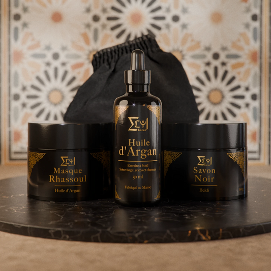 Kit Beauté du Hammam - Argan & Savon Noir