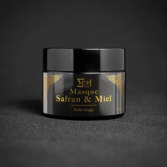 pot masque safran miel fermé