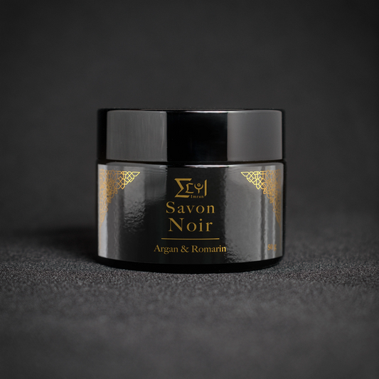 Savon noir à l'huile d'Argan et Romarin