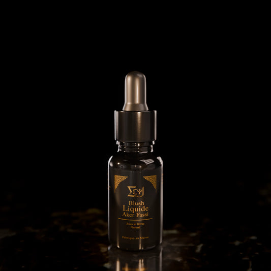 Blush liquide naturel au Aker Fassi
