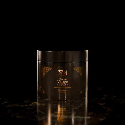 Crème visage nourrissante bio à l'Argan et Musc