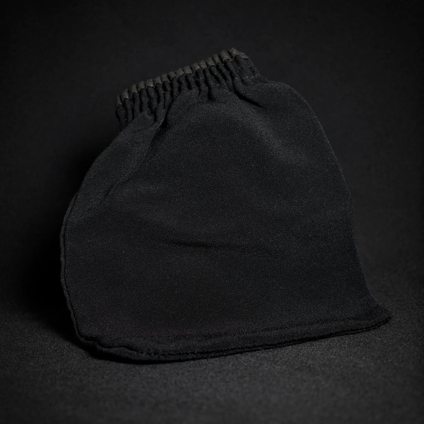 gant de crin exfoliant noir