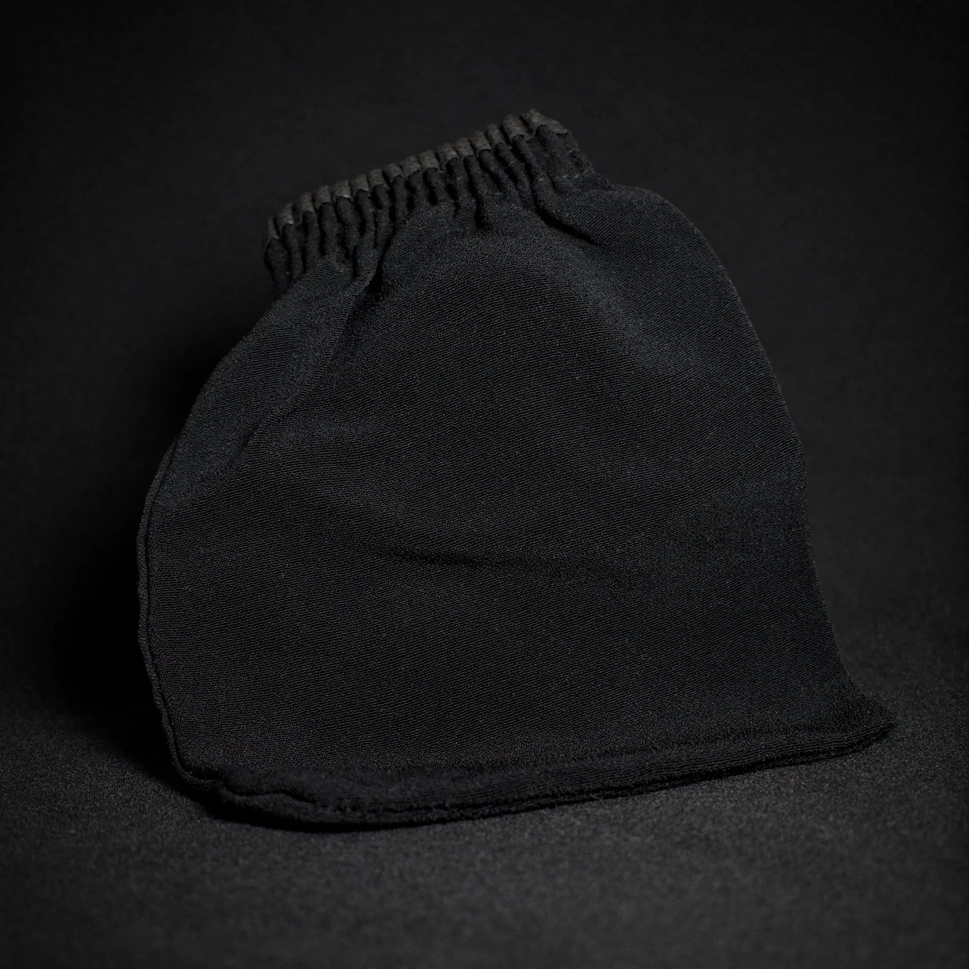 gant de crin exfoliant noir