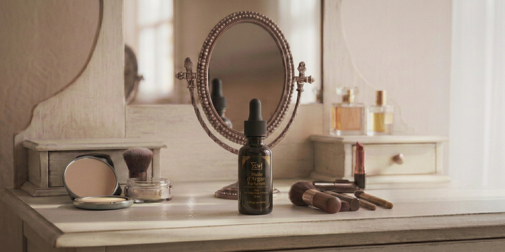Huile Argan à la Rose