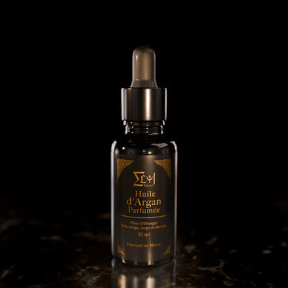 Huile d'Argan à l'essence de fleur d'Oranger