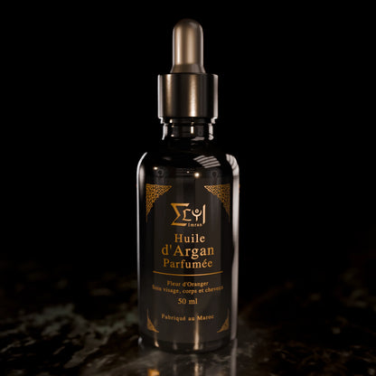 Huile d'Argan à l'essence de fleur d'Oranger