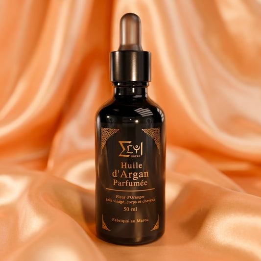 Huile d'Argan à l'essence de fleur d'Oranger