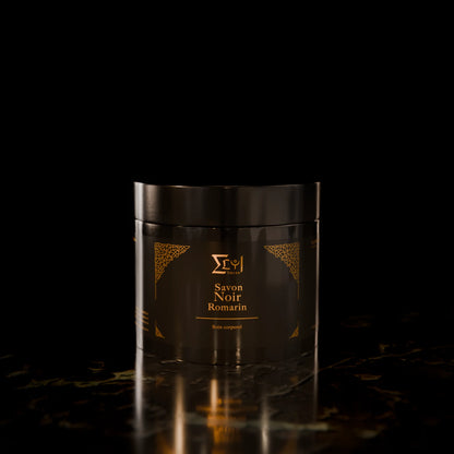 Savon noir à l'huile d'Argan et Romarin